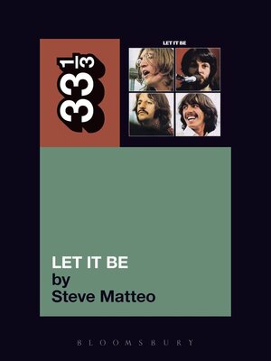cover image of The Beatles' Let It Be